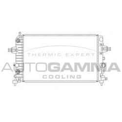 Chladič motora AUTOGAMMA 105491