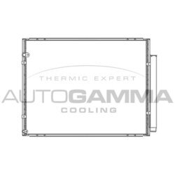 Kondenzátor klimatizácie AUTOGAMMA 105591