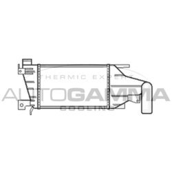 Chladič plniaceho vzduchu AUTOGAMMA 105605