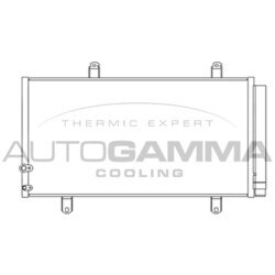 Kondenzátor klimatizácie AUTOGAMMA 105867