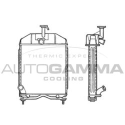 Chladič motora AUTOGAMMA 400102