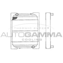 Chladič motora AUTOGAMMA 403936