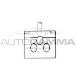 Ventilátor chladenia motora AUTOGAMMA GA200763 - obr. 1