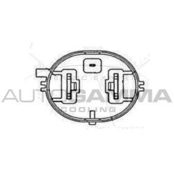 Ventilátor chladenia motora AUTOGAMMA GA224009 - obr. 1