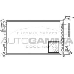 Chladič motora AUTOGAMMA 100224