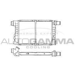 Chladič motora AUTOGAMMA 100263