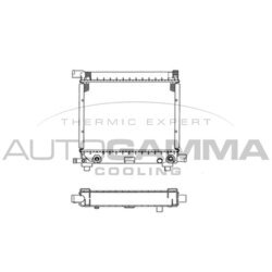Chladič motora AUTOGAMMA 100541
