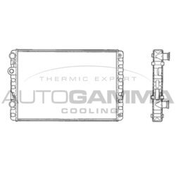 Chladič motora AUTOGAMMA 101081