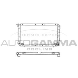 Chladič motora AUTOGAMMA 101446