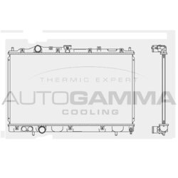 Chladič motora AUTOGAMMA 101452