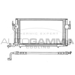 Kondenzátor klimatizácie AUTOGAMMA 101595