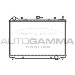 Chladič motora AUTOGAMMA 103515