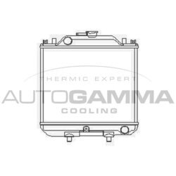 Chladič motora AUTOGAMMA 103634