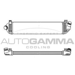 Chladič plniaceho vzduchu AUTOGAMMA 103720