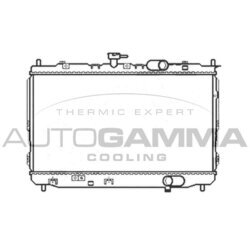 Chladič motora AUTOGAMMA 104926