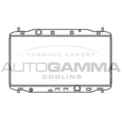 Chladič motora AUTOGAMMA 105099