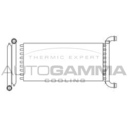 Výmenník tepla vnútorného kúrenia AUTOGAMMA 105104