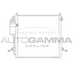 Kondenzátor klimatizácie AUTOGAMMA 105460