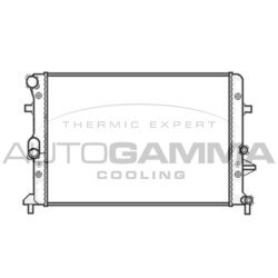 Chladič motora AUTOGAMMA 105583