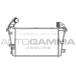Chladič plniaceho vzduchu AUTOGAMMA 105940