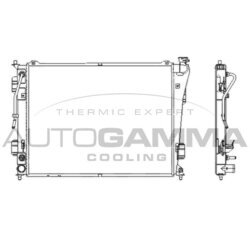 Chladič motora AUTOGAMMA 107390