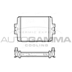 Chladič motora AUTOGAMMA 107406