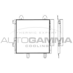 Kondenzátor klimatizácie AUTOGAMMA 107695