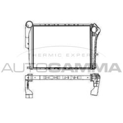 Chladič plniaceho vzduchu AUTOGAMMA 404900