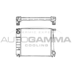 Chladič motora AUTOGAMMA 100097