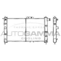 Chladič motora AUTOGAMMA 101159