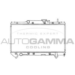 Chladič motora AUTOGAMMA 101268