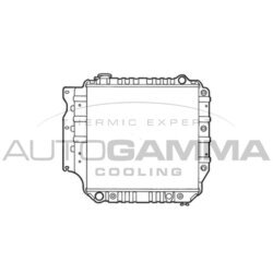 Chladič motora AUTOGAMMA 102132