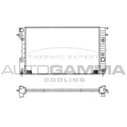 Chladič motora AUTOGAMMA 102251