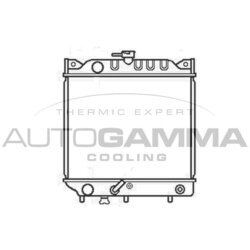 Chladič motora AUTOGAMMA 102329