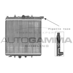 Chladič motora AUTOGAMMA 102883