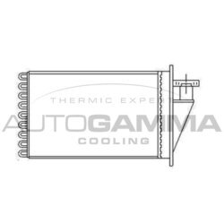 Výmenník tepla vnútorného kúrenia AUTOGAMMA 103409