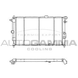 Chladič motora AUTOGAMMA 103602