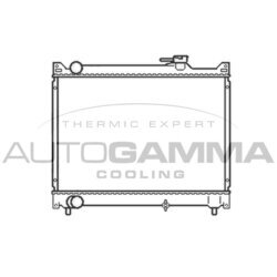 Chladič motora AUTOGAMMA 104108