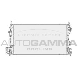 Chladič motora AUTOGAMMA 104184