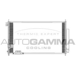 Kondenzátor klimatizácie AUTOGAMMA 104900