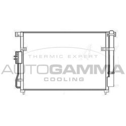 Kondenzátor klimatizácie AUTOGAMMA 105245