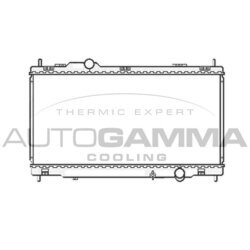 Chladič motora AUTOGAMMA 105414