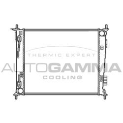 Chladič motora AUTOGAMMA 105533