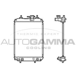 Chladič motora AUTOGAMMA 105562