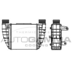 Chladič plniaceho vzduchu AUTOGAMMA 105886