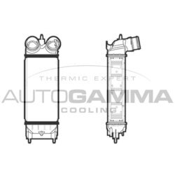 Chladič plniaceho vzduchu AUTOGAMMA 105889