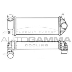 Chladič plniaceho vzduchu AUTOGAMMA 107525