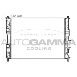 Chladič motora AUTOGAMMA 107757