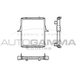 Chladič motora AUTOGAMMA 401022