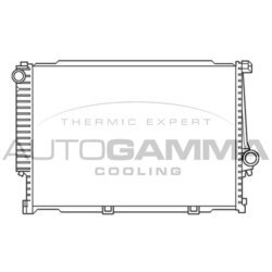Chladič motora AUTOGAMMA 100132